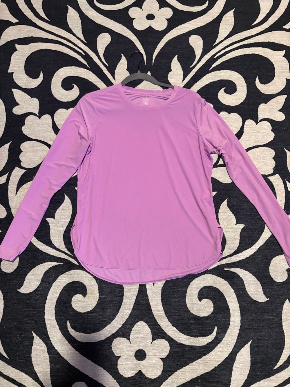 Bright Lavender Long Sleeve Women's Tee